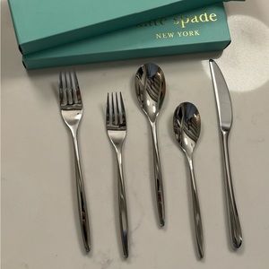 Kate Spade Tompkins Street 5-piece Flatware Set